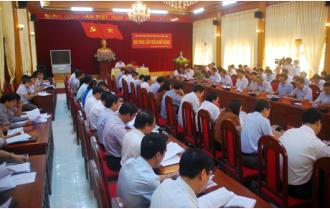 Khai mạc Hội nghị lần thứ 10 (mở rộng) Ban Chấp hành Đảng bộ tỉnh Yên Bái khóa XVIII