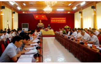 Bế mạc Hội nghị lần thứ 10 (mở rộng) Ban Chấp hành Đảng bộ tỉnh Yên Bái khóa XVIII
