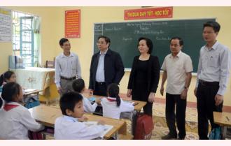 Trưởng ban Tổ chức Trung ương Phạm Minh Chính thăm và làm việc tại tỉnh Yên Bái