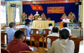 Phó Bí thư Thường trực Tỉnh ủy Dương Văn Thống tiếp xúc cử tri huyện Trấn Yên


