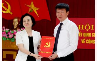 Bí thư Huyện ủy Văn Yên Trần Huy Tuấn giữ chức Trưởng ban Tổ chức Tỉnh ủy