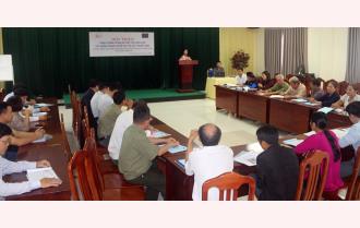 Yên Bái: Hội thảo “Tăng cường quan hệ hợp tác giữa các tác nhân trong chuỗi giá trị cây thuốc nam”