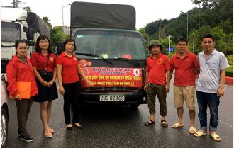 Yên Bái: Trên 50 tấn hàng hóa ủng hộ đồng bào miền Trung