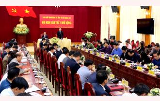 Bế mạc Hội nghị lần thứ 2 Ban Chấp hành Đảng bộ tỉnh Yên Bái: Tích cực, chủ động tăng tốc, về đích những mục tiêu, nhiệm vụ năm 2020