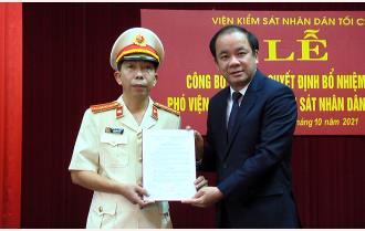 Bổ nhiệm Phó Viện trưởng Viện Kiểm sát nhân dân tỉnh Yên Bái Trần Minh Tuấn