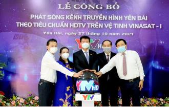 Đài Phát thanh và Truyền hình Yên Bái chính thức phát sóng truyền hình theo chuẩn HDTV trên vệ tinh Vinasat-1