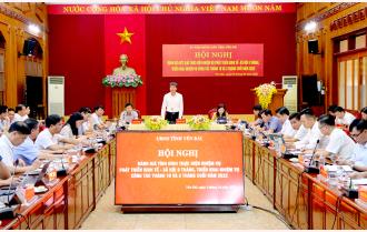 UBND tỉnh Yên Bái triển khai nhiệm vụ 3 tháng cuối năm: Nỗ lực cao nhất hoàn thành kế hoạch năm 2022