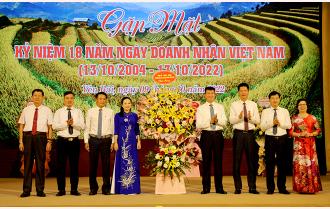 Yên Bái gặp mặt kỷ niệm Ngày Doanh nhân Việt Nam