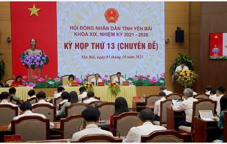 Kỳ họp thứ 13 (chuyên đề) HĐND tỉnh Yên Bái khoá XIX: Thông qua nhiều nghị quyết quan trọng về cơ chế, chính sách