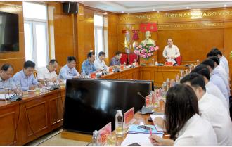 Phó Bí thư Thường trực Tỉnh ủy Tạ Văn Long kiểm tra thực hiện Chương trình hành động 135 tại huyện Mù Cang Chải