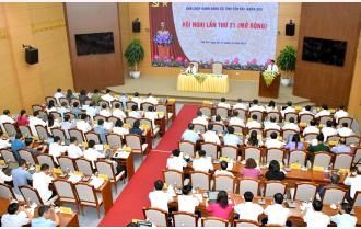 Khai mạc Hội nghị lần thứ 21 (mở rộng) Ban Chấp hành Đảng bộ tỉnh Yên Bái khóa XIX
