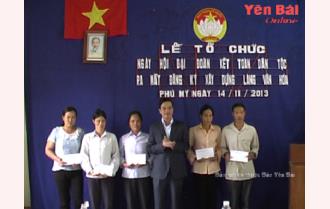 Huyện Yên Bình tổ chức Ngày hội đại đoàn kết các dân tộc và ra mắt thêm 8 làng văn hóa