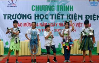 Hội thi tiết kiệm điện tại Trường TH&THCS Phúc Lộc 