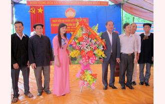 Phó Chủ tịch Thường trực UBND tỉnh Tạ Văn Long dự Ngày hội Đại đoàn kết toàn dân tộc ở thôn Đèo Thao