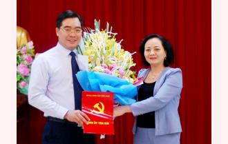 Bí thư Tỉnh đoàn Nông Việt Yên được điều động, phân công, bổ nhiệm giữ chức vụ Chánh Văn phòng Tỉnh ủy