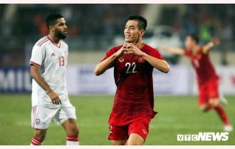 Tiến Linh ghi bàn thắng duy nhất, tuyển Việt Nam lên ngôi đầu bảng