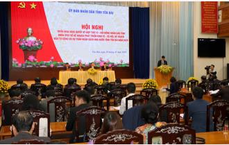 Yên Bái triển khai Nghị quyết HĐND tỉnh khóa XVIII về Kế hoạch phát triển kinh tế - xã hội năm 2020