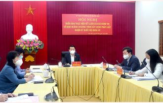 Đoàn đại biểu Quốc hội tỉnh Yên Bái dự Hội nghị trực tuyến triển khai Kết luận 19 của Bộ Chính trị về định hướng Chương trình xây dựng pháp luật