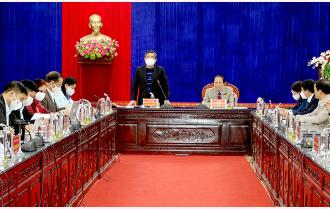 Đoàn kiểm tra của Ban chỉ đạo Trung ương tổng kết 10 năm thực hiện Chỉ thị số 43 làm việc tại huyện Yên Bình