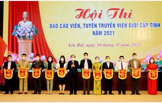 Khai mạc Hội thi báo cáo viên, tuyên truyền viên giỏi cấp tỉnh Yên Bái năm 2021