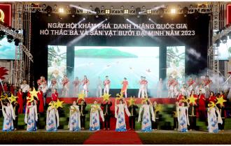 Khai mạc Ngày hội khám phá danh thắng quốc gia hồ Thác Bà và sản vật bưởi Đại Minh, huyện Yên Bình năm 2023