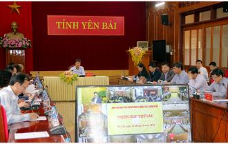 Yên Bái tham dự Phiên họp thứ 6 Ban Chỉ đạo cải cách hành chính của Chính phủ