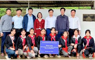 Sở Lao động- Thương binh và Xã hội Yên Bái khánh thành 2 công trình nước sạch