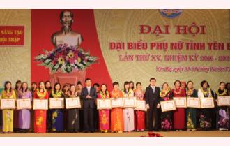 Yên Bái tuyên dương, khen thưởng tập thể, cá nhân xuất sắc trong phong trào phụ nữ nhiệm kỳ 2011-2016
