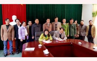Huyện Trạm Tấu ký kết tuyên truyền trên báo Yên Bái