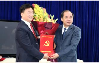 Đồng chí Hoàng Việt Minh được bổ nhiệm giữ chức Phó Trưởng ban Dân vận Tỉnh ủy