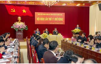 Khai mạc Hội nghị lần thứ 17 (mở rộng) Ban Chấp hành Đảng bộ tỉnh Yên Bái và phát động ủng hộ tặng quà hộ nghèo nhân dịp Tết Nguyên đán 2023
