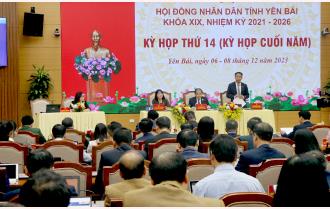 Kỳ họp thứ 14 - Hội đồng nhân dân tỉnh Yên Bái: Tiếp tục bàn giải pháp phát triển kinh tế - xã hội và thông qua 27 nghị quyết