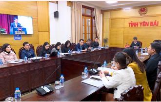 Yên Bái dự Hội nghị trực tuyến Phiên toàn thể về ngoại giao kinh tế phục vụ phát triển đất nước
