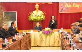 Tỉnh ủy Yên Bái gặp mặt các đồng chí nguyên cán bộ chủ chốt của tỉnh

