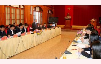 Ủy ban Tài chính - Ngân sách Quốc hội làm việc tại Yên Bái