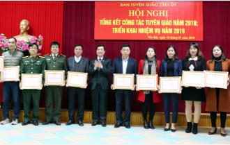 Ban Tuyên giáo Tỉnh ủy Yên Bái triển khai nhiệm vụ năm 2019