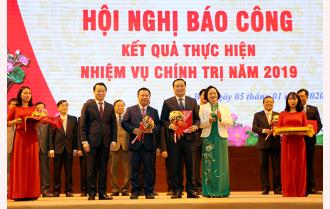 Yên Bái tổ chức trọng thể Hội nghị báo công kết quả thực hiện nhiệm vụ chính trị năm 2019