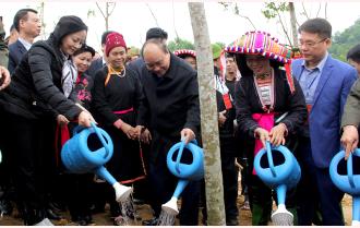 Thủ tướng Chính phủ Nguyễn Xuân Phúc dự Lễ hưởng ứng “Tết trồng cây đời đời nhớ ơn Bác Hồ” Xuân Canh Tý 2020 tại Yên Bái