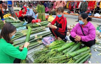 Chợ quê Tân Đồng ngày tết