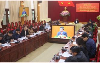 Yên Bái dự Hội nghị trực tuyến triển khai nhiệm vụ năm 2023 của ngành Nội chính Đảng