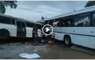 Tai nạn xe buýt thảm khốc ở Senegal, 110 người thương vong