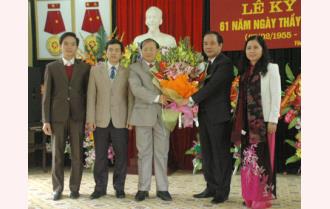Phó chủ tịch Thường trực UBND tỉnh Tạ Văn Long dự kỷ niệm Ngày Thầy thuốc Việt Nam