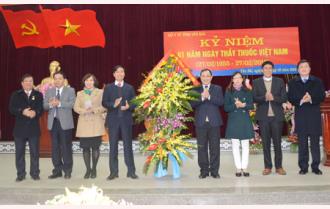 Bí thư Tỉnh ủy Phạm Duy Cường thăm và chúc mừng ngành y tế nhân kỷ niệm Ngày Thầy thuốc Việt Nam