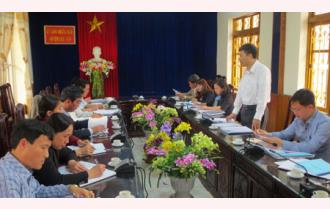 Đoàn Đại biểu Quốc hội tỉnh giám sát việc thực hiện chính sách, pháp luật về cải cách tổ chức bộ máy hành chính nhà nước tại huyện Lục Yên