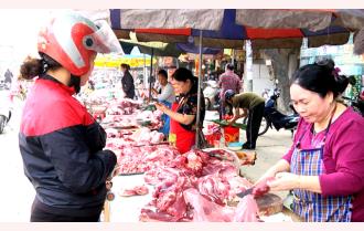 Thành phố Yên Bái: Thị trường bình ổn sau Tết

