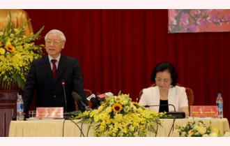 Tổng Bí thư, Chủ tịch nước Nguyễn Phú Trọng làm việc với Tỉnh ủy Yên Bái