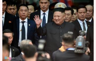 Đoàn tàu chở Chủ tịch Triều Tiên Kim Jong-un đã đến Việt Nam