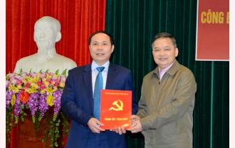 Đồng chí Trần Ngọc Luận giữ chức Phó Bí thư Huyện ủy Trạm Tấu