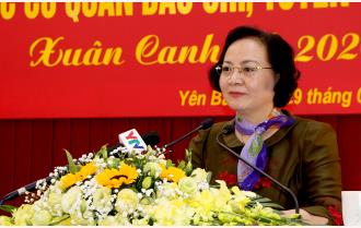 Phát biểu của Bí thư Tỉnh ủy, Chủ tịch HĐND tỉnh Phạm Thị Thanh Trà tại buổi gặp mặt các cơ quan báo chí, tuyên truyền Xuân Canh Tý 2020