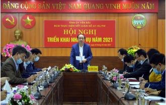 Yên Bái: Ban Chỉ đạo thực hiện Kết luận số 61-KL/TW tỉnh triển khai nhiệm vụ năm 2021